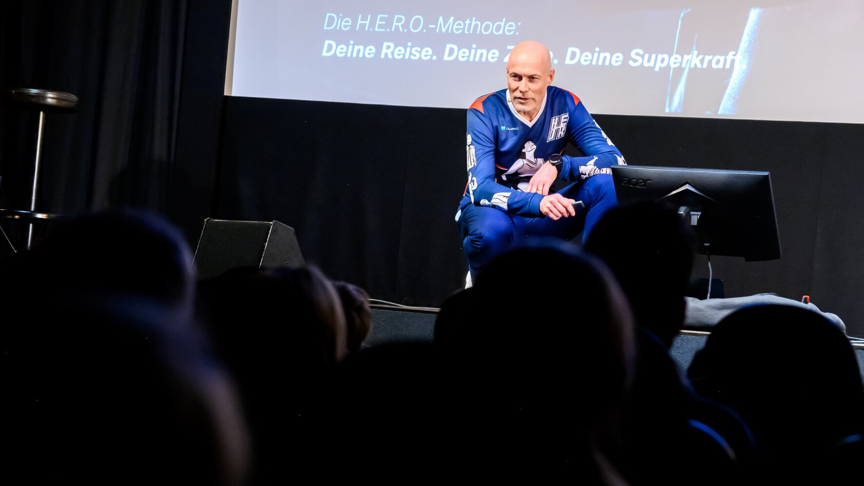 Stefan Böck live vor Publikum
